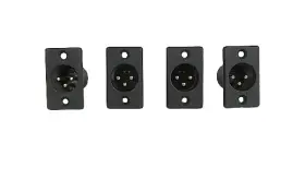 NC3MP-B NEUTRIK Xlr Male Panel Connector Set Nos