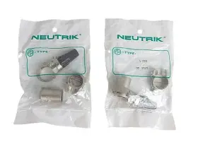 NC3MRC NEUTRIK Xlr Male Pin Rt Angle Connector Set Nos
