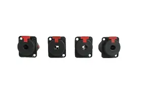 NJ3FP6C-BAG NEUTRIK Jack Pole Panel Set Nos