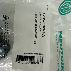 NO2-4FDW-1-A NEUTRIK Opticalcon Fiber Chassis Connector #3