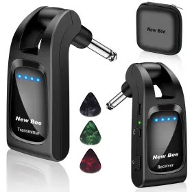 WJ21 NEW BEE Wireless Guitar Channels Rechargeable Audio