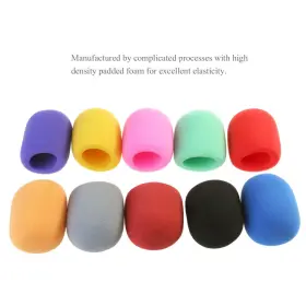 161425FV0X11WH NUOLUX Microphone Covers Foam Windscreen Sound #3
