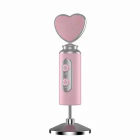 HB128 NUOXIANGE Pink Usb Gaming Condenser Microphone Plug