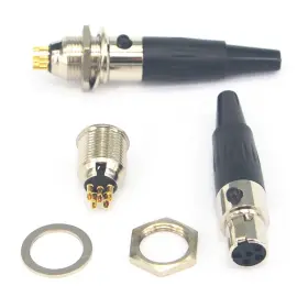OL0643-X ONELINKMORE Pin Mini Xlr Connector Audio Microphone