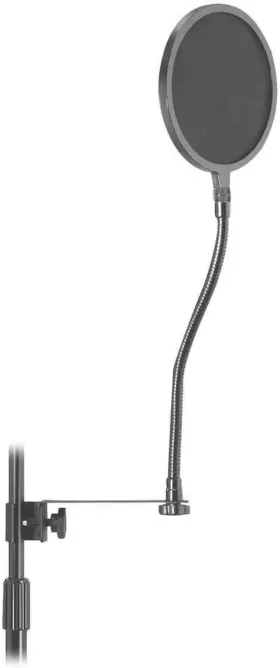 ASVS6GB ONSTAGE Microphone Pop Filter Clamp Gooseneck