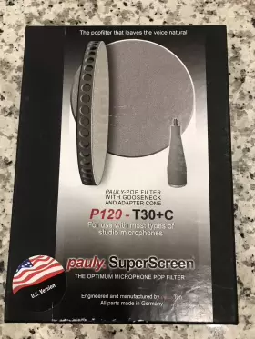 P120 PAULYTON Pauly Pop Filter Ring Set Gooseneck