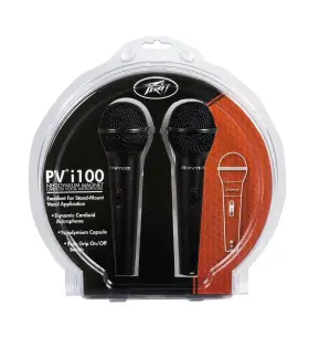 03016900 PEAVEY Pvi Dynamic Cardiod Microphones