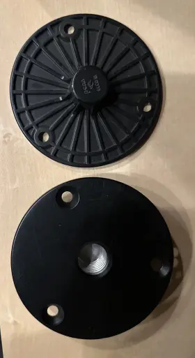 M1562-M20 PENN ELCOM Pack Speaker Mounting Top Hat Tapped