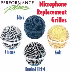 MB58-B PERFORMANCE PLUS Mesh Screw Ball Microphone Grille #2