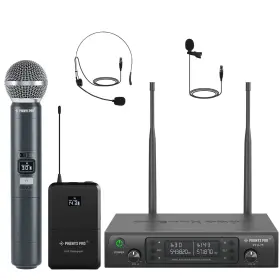 PH5015 PHENYX PRO Wireless Microphone Dual Mic Set Handheld
