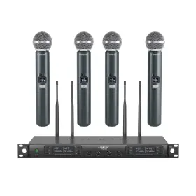 PTU-7000-4H PHENYX PRO Wireless Microphone Quad Channel Mic