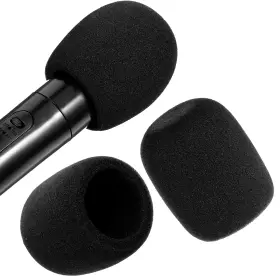 632232 PIRIUUO Microphone Covers Foam Mic Wind