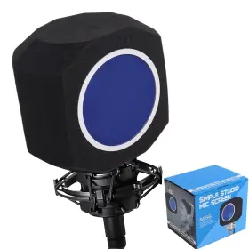 36USFBA107 PIWEROD Pro Microphone Isolation Ball Pop Filter