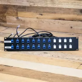 24-BKNPP-2U PIXELGEAR Blank Keystone Network Patch Panel Rack