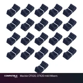 CPIX104-06 PIXELGEAR Set Fader Caps Mackie Mkii Mixers