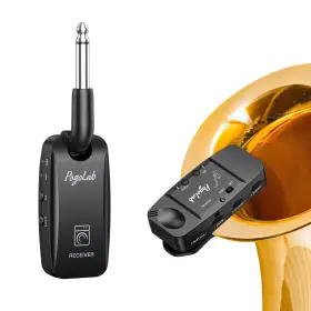 M02901 POGOLAB Uhf Wireless Saxophone Microphone Rechargeable