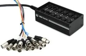 SMA0804FBX-100 PRO CO Stagemaster Snake Xlr