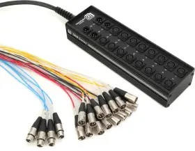 SMA1604FBX-50 PRO CO Sma Snake Xlr