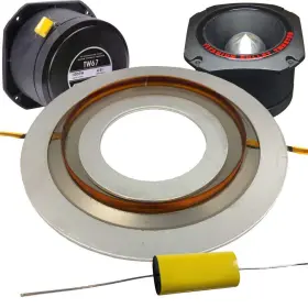 TW67VC PRO MASTER USA Voice Coil Diaphragm Pyramid Bullet