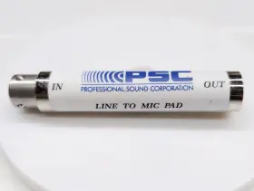 FPSC0010D PROFESSIONAL SOUND CORPORATION Psc Line Mic Pad