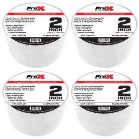 XGF-260WH-4PK AUDIO Pro Gaffer Tape