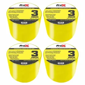 XGF-360FLY-4PK AUDIO Fluorescent Pro Gaffer Tape Pack
