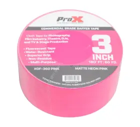 XGF-360PINK CHOICE Gaffer Tape Pros Residue Pink