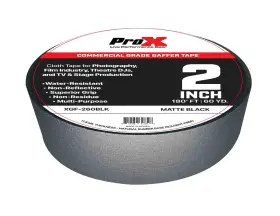 XGF-260BLK PROX Gaffer Tape Residue