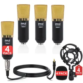 PDMIC71X4 PYLE Cardioid Condenser Microphone Pro Audio Uni