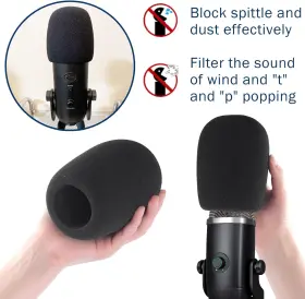 711181601268 QIEIMUFHD Microphone Covers Foam High Density #3