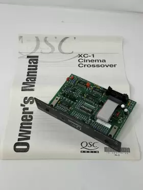 XC-1 QSC Cinema Crossover Card