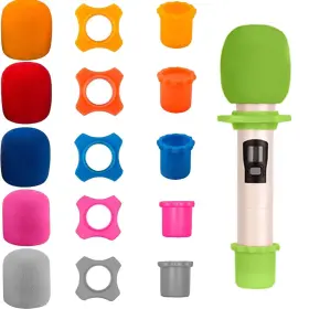 6-SET-MIC-FOAM QTOPUN Microphone Shakeproof Anti Rolling