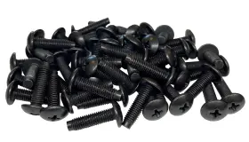 GM5-SBN-T50 RACKGOLD Rack Screws Pack Oxide Wax Finish