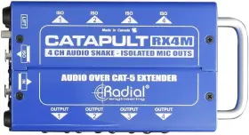 RX4M RADIAL Catapult Cat Audio Snake Box