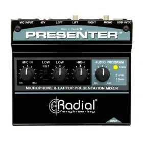 676101044610 RADIAL Presenter Audio Presentation Mixer
