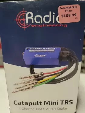 676101044764 RADIAL Catapult Mini Trs Cat Audio Snake Module #2