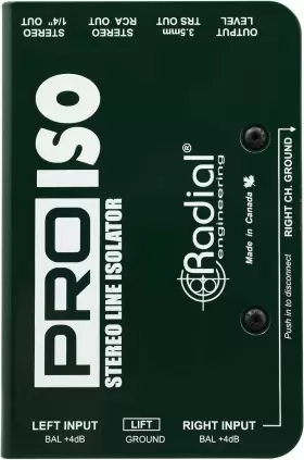 445029798706 RADIAL ENGINEERING Pro Stereo Line Isolator