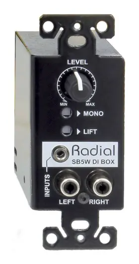 676101041251 RADIAL ENGINEERING Stagebug Wall Mount Stereo