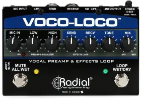 R800-1425 RADIAL Voco Microphone Effects Loop Switcher Guitar