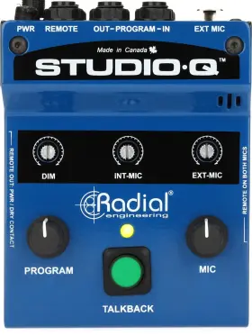 R800-1435 RADIAL Studio Desktop Cue Talkback Controller