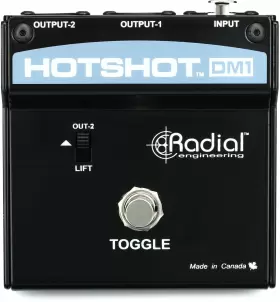 R800-1500 RADIAL Hotshot Dynamic Microphone Selector Mute