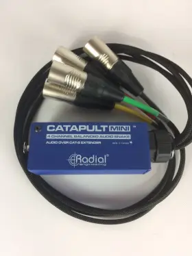 RXR8008029 RADIAL Catapult Mini Rx Cat Audio Snake