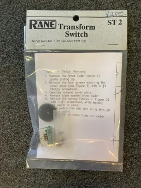 11306 RANE Transform Switch Ttm Dj Mixers Kit