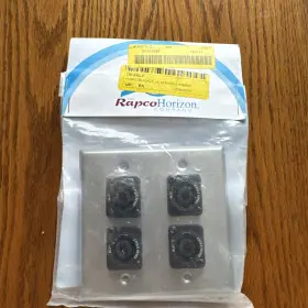 DP-4NL2 RAPCOHORIZON Rapco Horizon Speakon Steel Wall Plate