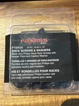 SW25PK RAXXESS Rack Mount Screws Bolts Gator Skb Roadie Pulse #2