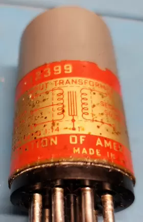 MI-12399 RCA Step Up Transformer Tube