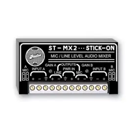 ST-MX2 RDL Audio Mixer Channel Selectable Mic Line Level