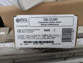 DS-CIJ3DC RDL Radio Design Labs Jacks Stereo