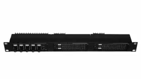RU-SM16 RDL Dual Audio Meter Channel Pro Mic Line Mixer #2