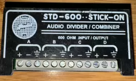 STD-600 RDL Radio Design Labs Passive Audio Divider Combiner